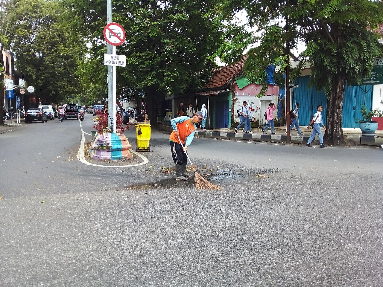 Pengelolaan sampah tapung